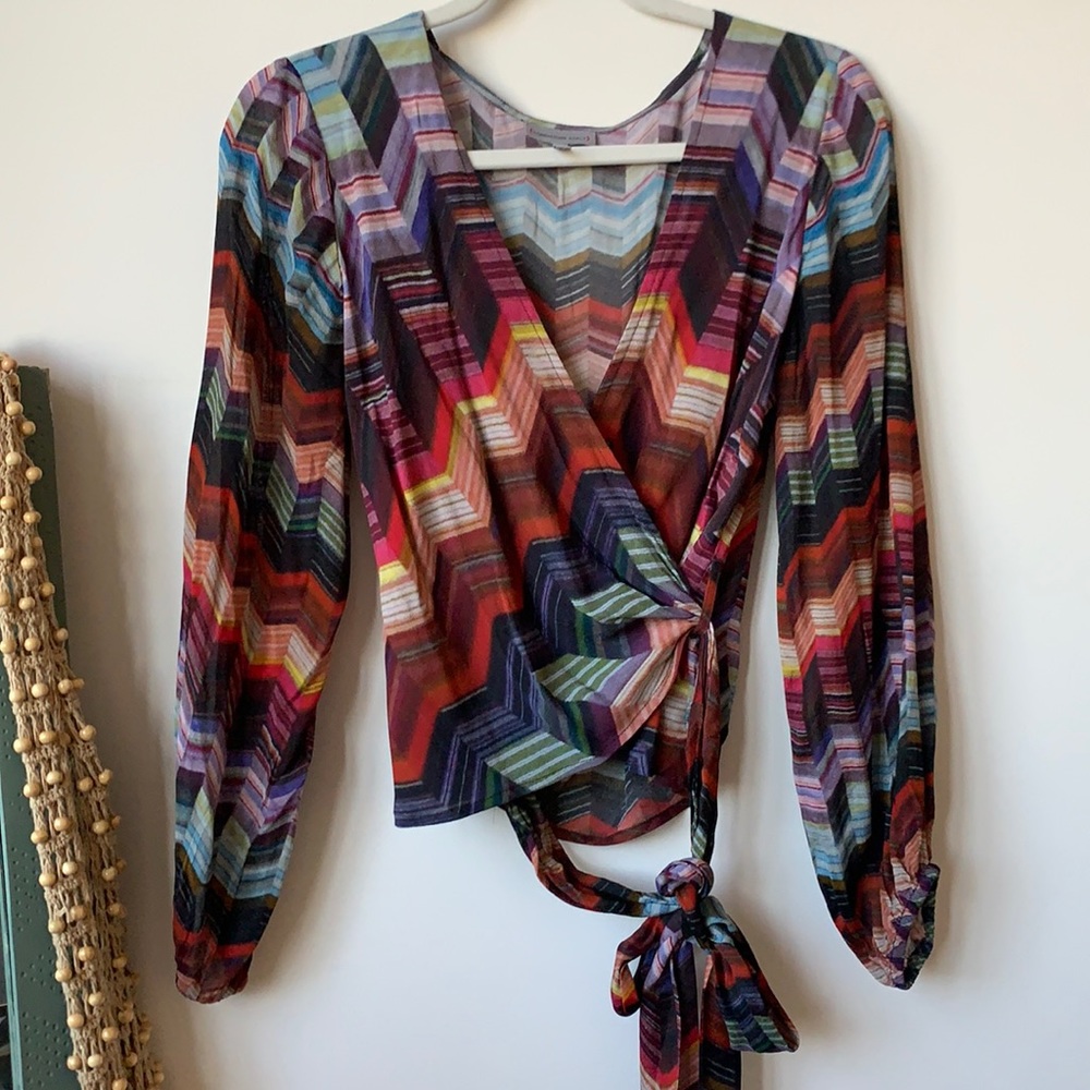 Anthro tie top